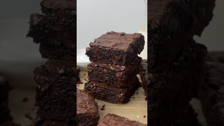 Better Than Box Mix Vegan Brownies (EASY!)