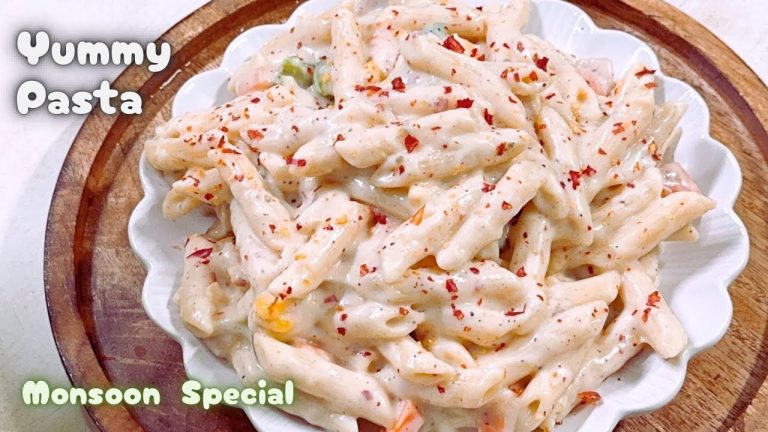 CREAMY and CHEESY PASTA  RECIPE | Yummy  White  Sauce  Pasta  Recipe | Now I Can Cook Recipe
