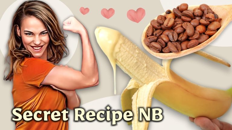 GERMAN SECRET RECIPES 🔥 Coffee and Banana, Best Energy Booster