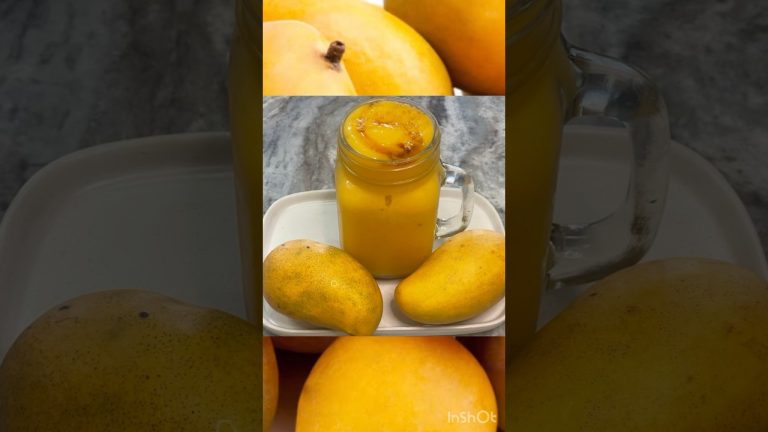 Refreshing Mango Pineapple Smoothie Recipe | Quick & Easy! മാംഗോ പൈനാപ്പിൾ സ്മൂത്തി #shortvideo