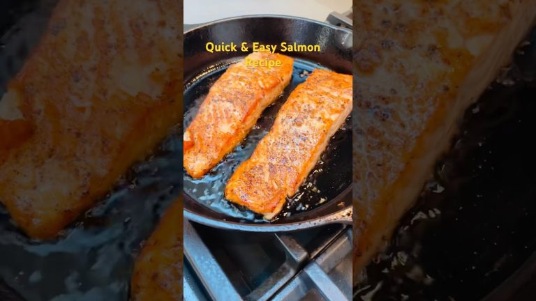 Quick &  Easy Yet Mouthwatering Salmon Recipe For Lunch/Dinner