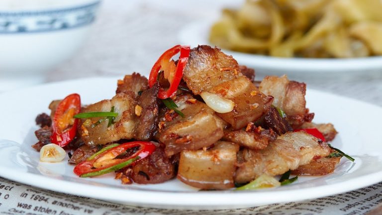 Fish Sauce Glazed Pork Belly – Thịt Rang Cháy Cạnh | Helen's Recipes