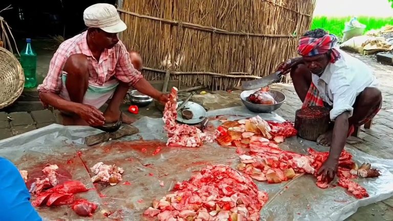 Santali Style Pork Curry Recipe | Pork curry recipe | How to make pork curry | Pork Curry