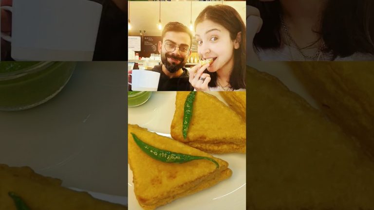 Virat Kohli's Favourite Delhi ke Bread Pakode Recipe। #viral #monsoon #youtubeshorts #easy #dinner