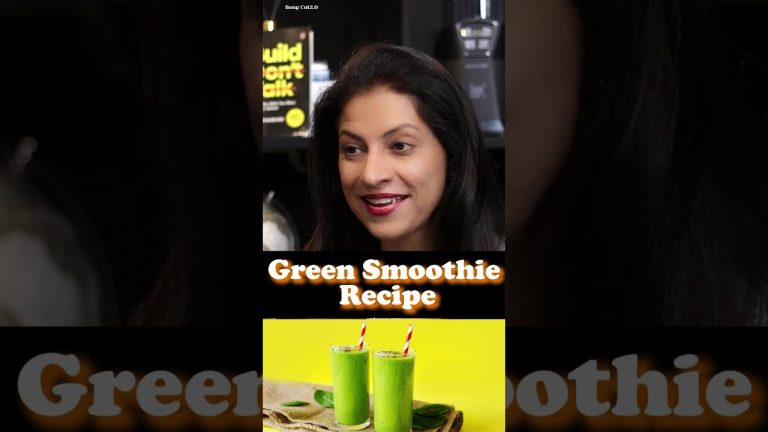Green Smoothie 🥤#shorts #podcast #viral