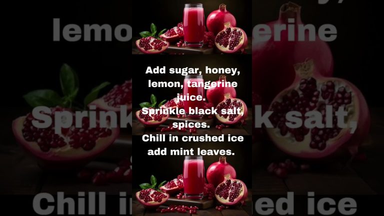 Pomegranate Juice🍹Yummy 😋 #pomegranate #pomegranatejuice #pomegranatefruit #food #foodrecipe #shorts
