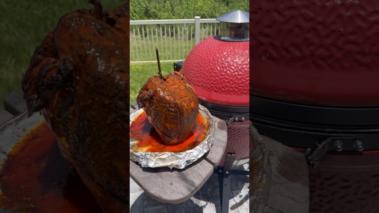 Buffalo smoked turkey breast! #shorts #turkey #easyrecipe #food #bbq #budget