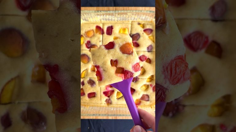 The Easiest Healthy Breakfast Cake #shorts