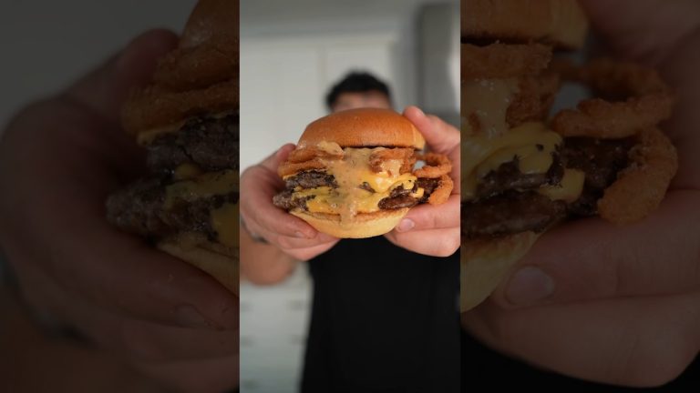 Crispy Onion Smash Burger