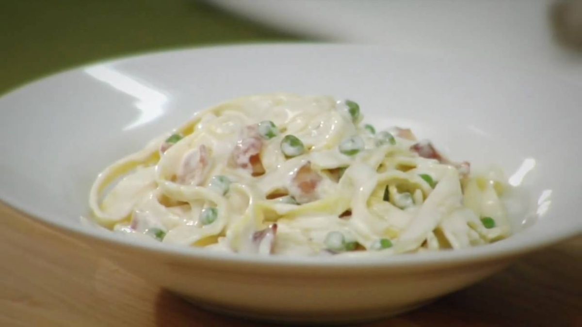 Philadelphia Pasta Carbonara