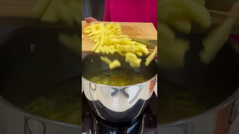 Soup Makeover: Reinventing vegetable and fish soup with a homemade touch #shorts