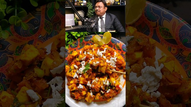 Zero Oil Cooking by Dr. Bimal Chhajer | Zero oil Paneer Recipe #shorts #viral #trending #food