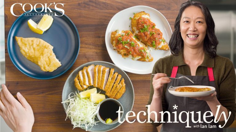 Rules for Getting the Crispiest Fried Cutlets (and How to Break Them) | Techniquely with Lan Lam