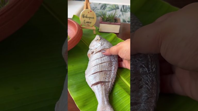 പച്ചമാങ്ങാ അരച്ച മീൻ പൊരിച്ചത് / Fish Fry in Raw mango paste #keralarecipes #recipes #shorts