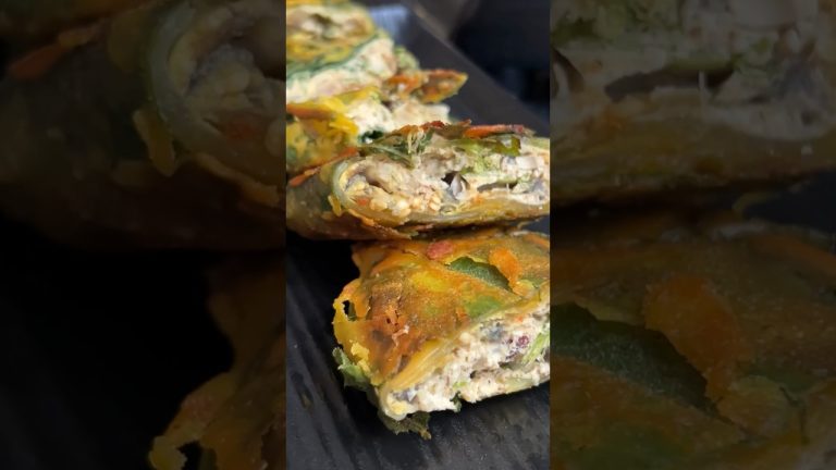 Amazing Fish 🥚Wrap😋.#shorts .