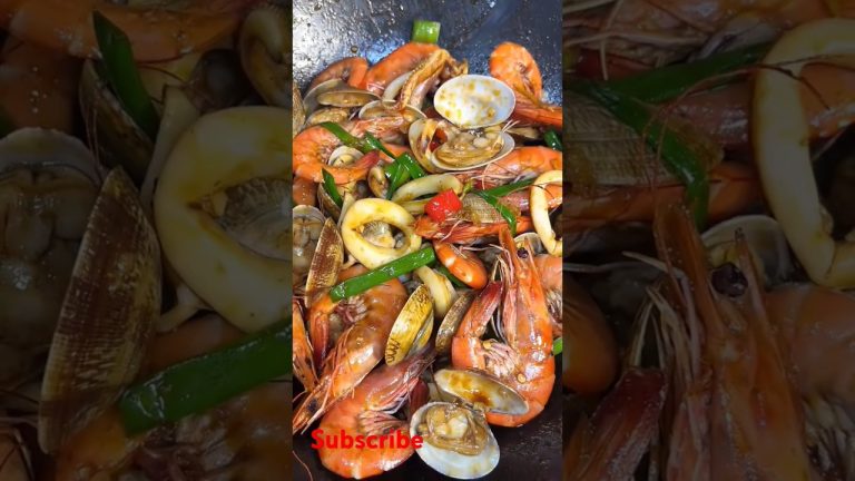 Unique And Delicious Seafood Preparation ! #seafood #shorts