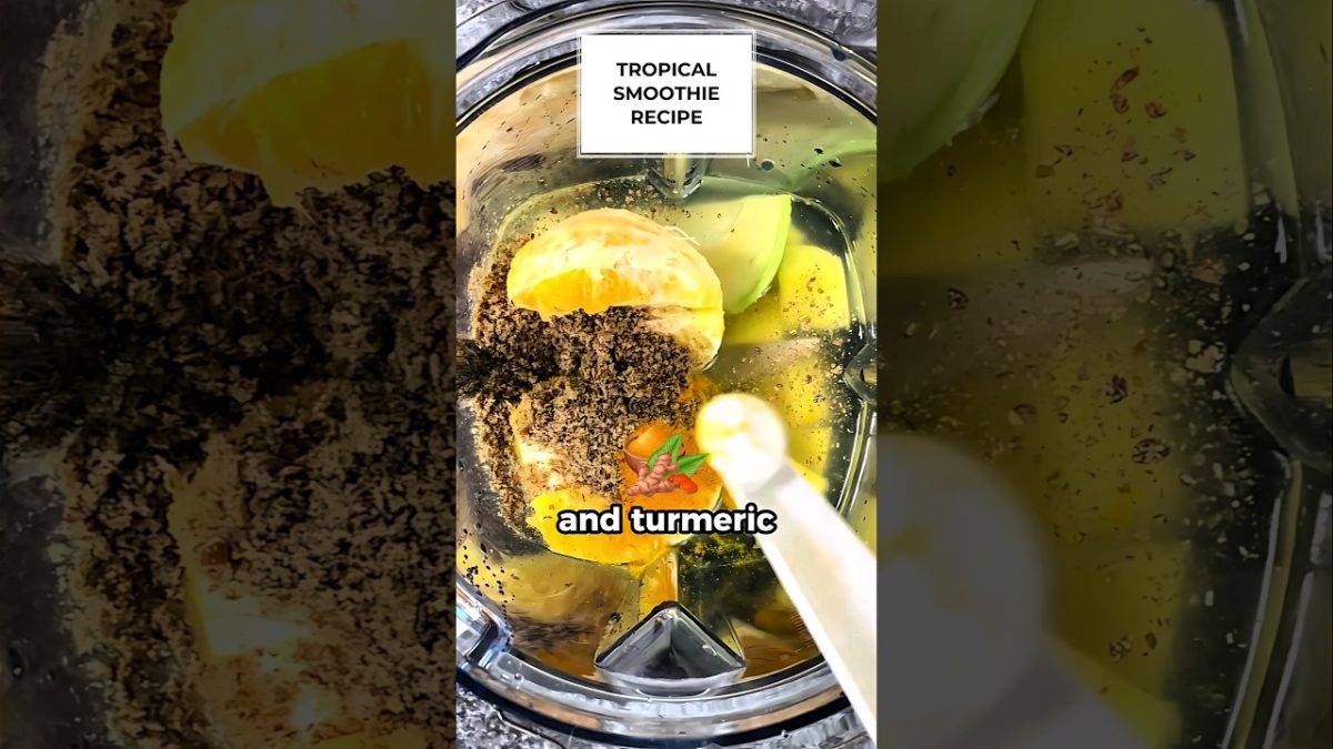 Tropical Smoothie Recipes – Healthy Fruity Smoothies#shorts