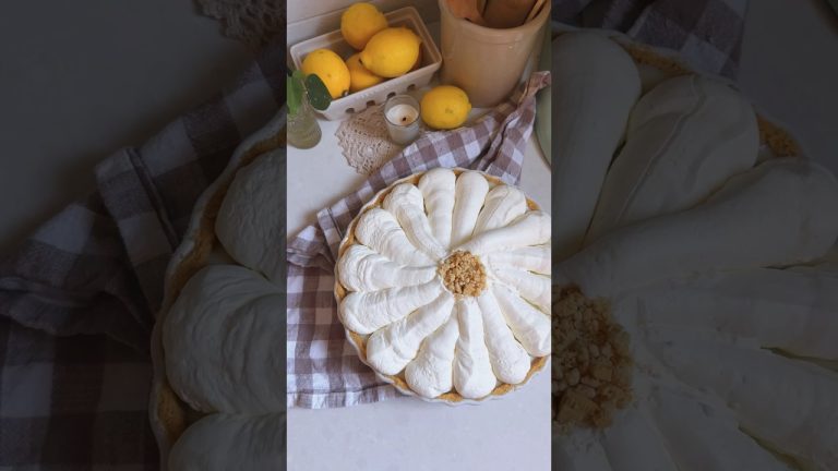 🌼Daisy Lemon Pie🌼 #recipe #pie #summervibes