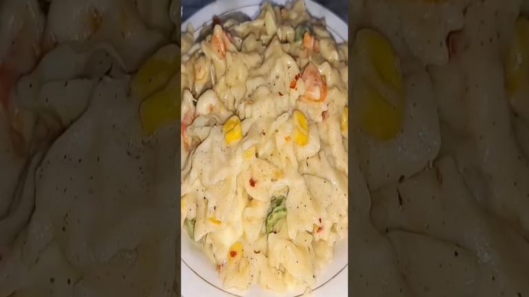 White Sauce Pasta Recipe #recipe #shorts #reels #shortvideo #shortscooking #cooking #pasta