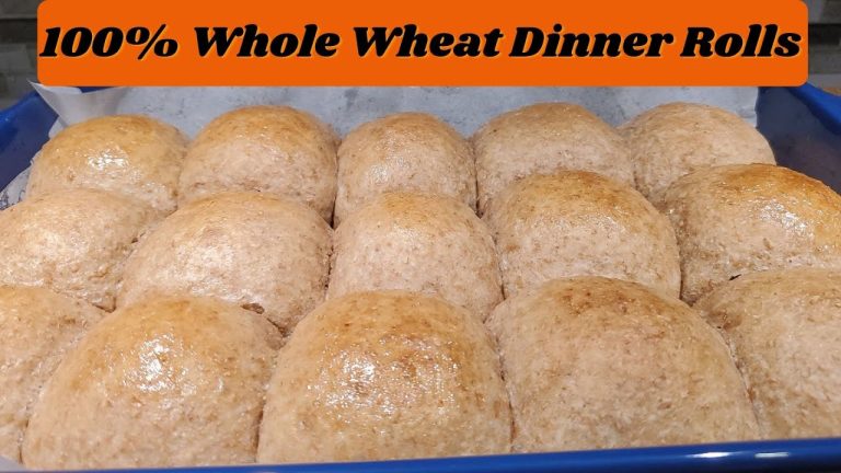 Soft and Fluffy Homemade Whole Wheat Dinner Rolls||Dinner Roll Recipe||ChannesCooking