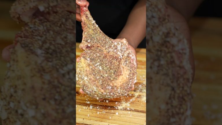 The Best Tomahawk Steak with Chimichurri