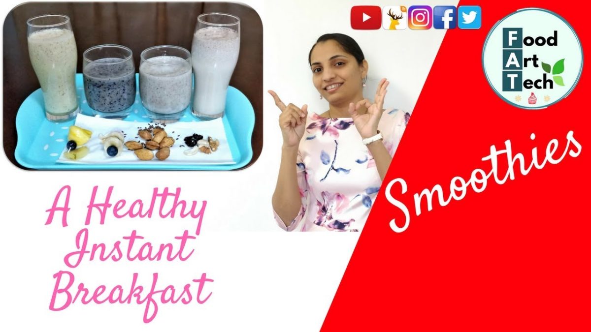 Awesome Smoothie Recipes | A Healthy Nutrition for everyone | (2018) #FoodArtTech