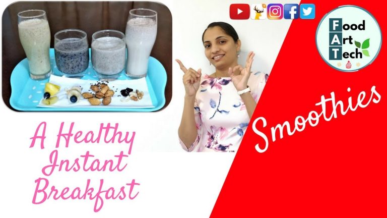 Awesome Smoothie Recipes | A Healthy Nutrition for everyone | (2018) #FoodArtTech