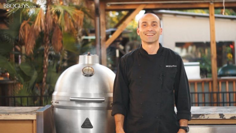 Blaze Cast Aluminum Kamado Charcoal Grill Review | BBQGuys.com
