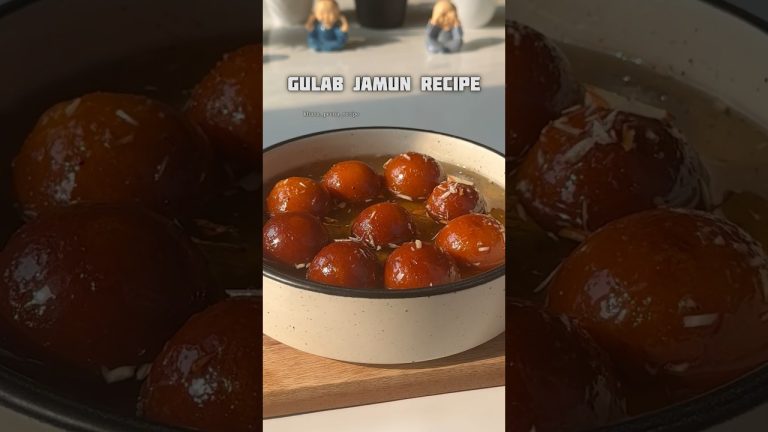 Trending recipe of Gulab Jamun #shorts #sweet #dessert #recipe