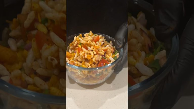 Bhel Puri ASMR cooking#shorts#food#cooking#asmr#streetfood