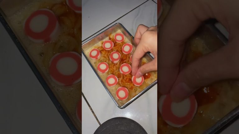 Mi Sakura Dibikin Schotel Toppingnya Seafood #shorts