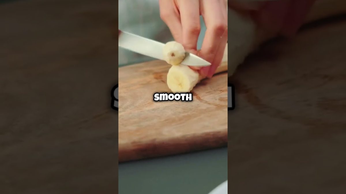Easy Banana Smoothie Recipe! #healthyfood