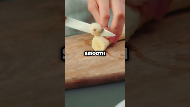 Easy Banana Smoothie Recipe!  #healthyfood