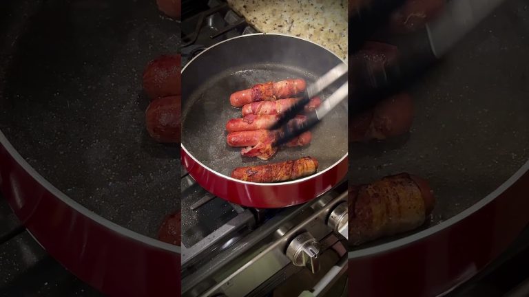 Sonoran Hot Dogs 🇲🇽 #food #cooking #recipe #delicious #tasty #hotdog #mexican #shorts