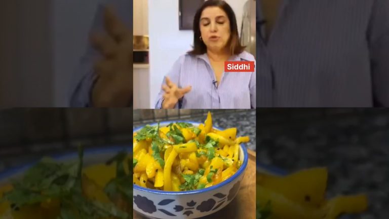 Farah Khan's favourite Yellow Aloo Recipe @siddijoshi1987 #ytshorts #shorts