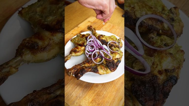 Green grill recipe | Green barbecue recipe #asmr