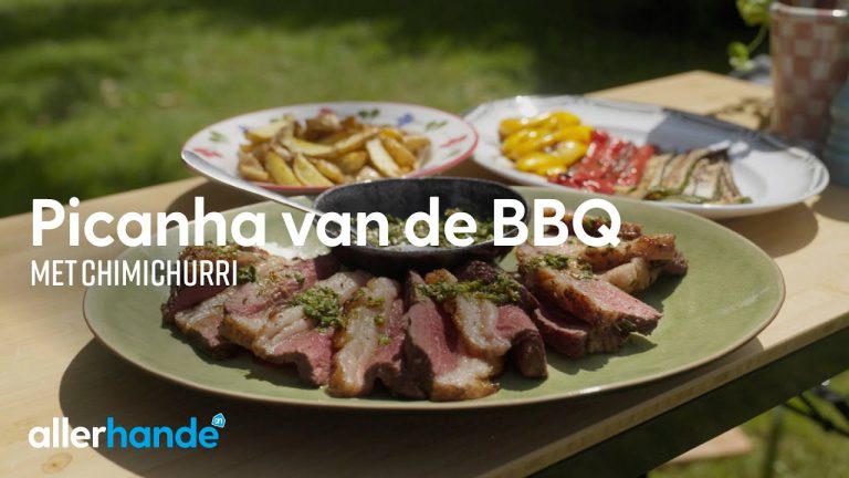 Picanha van de BBQ met chimichurri | Hugo op hete kolen | Allerhande