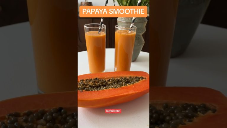 PAPAYA SMOOTHIE
