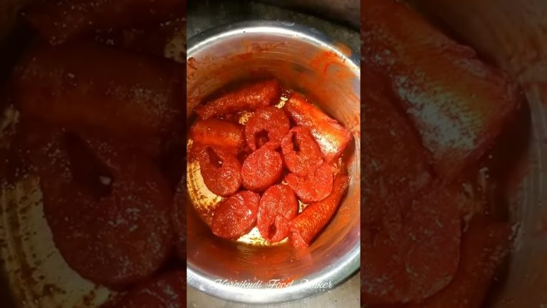 Fish Fry Recipe | Fish Poriyal | Karaikudi Food Maker