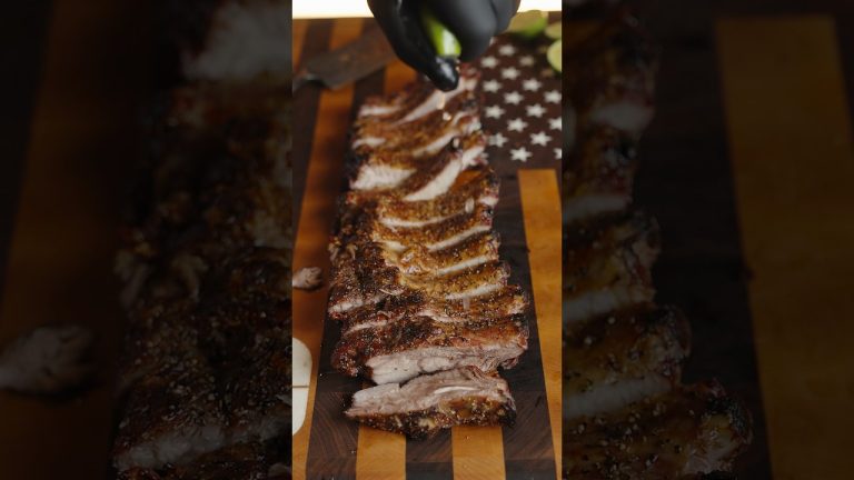 Not your typical BBQ ribs. #easyrecipe #porkribs #babybackribs #openfirecooking #tftibbq