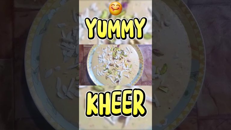 Rabri Kheer Recipe | How to Make Kheer with Rice | Dessert Recipes #shorts