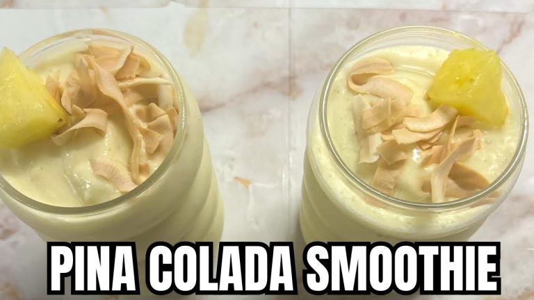 The Ultimate Pina Colada Smoothie Recipe
