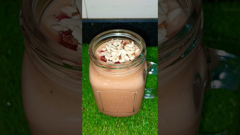 Banana & papaya shake recipe😋.papaya smoothie recipes at home. #smoothie #papaya #banana #recipe