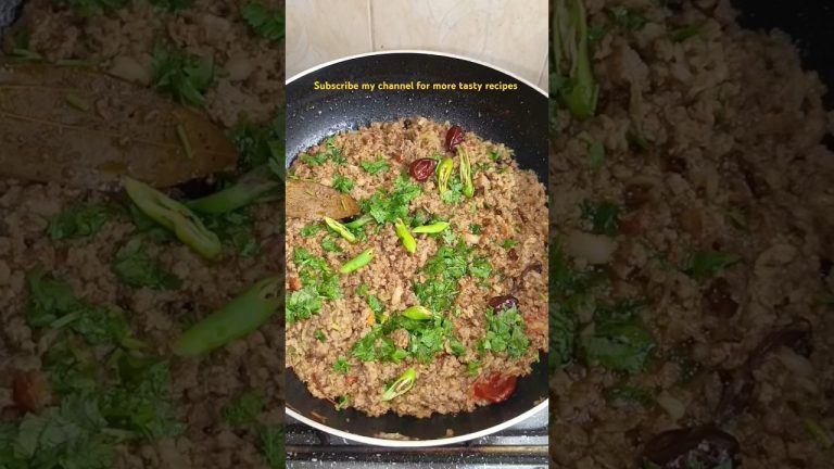 Sbb ko bohat mazy ka lga👌# Shorts #youtubeshorts #qeemarecipe #viralvideo