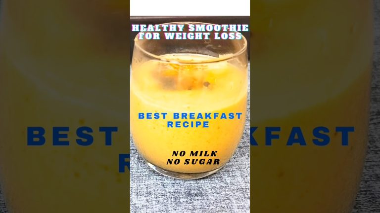 Healthy oats smoothie for weight loss /No milk/No sugar .The Best breakfast recipe.#healthy #viral