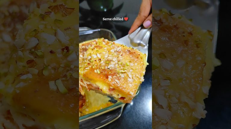 My Nani Maa's Bread Jam Pudding❤️ #shorts #recipe #pudding #dessert