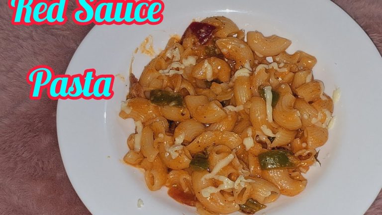 Red Sauce Pasta | Macaroni | pasta recipes | dinner recipe | breakfast recipe @ShaRa_Stories
