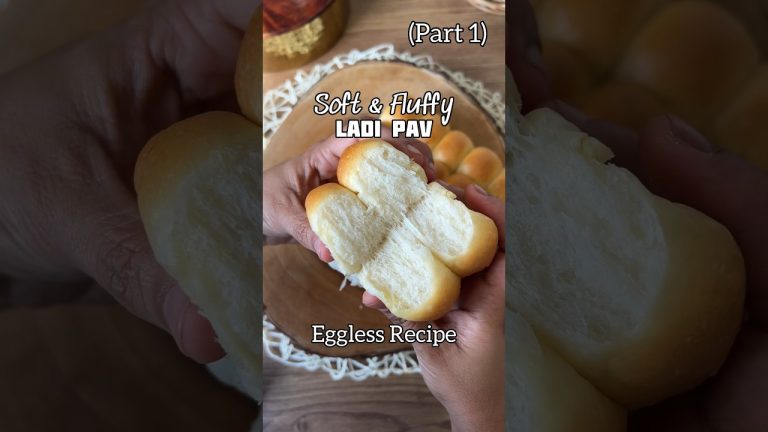 Eggless Ladi Pav ! New method of making bread at home #Bread