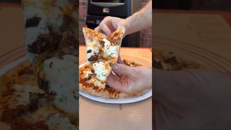 Casey Woods's new favorite dish: Lasagna Pizza!