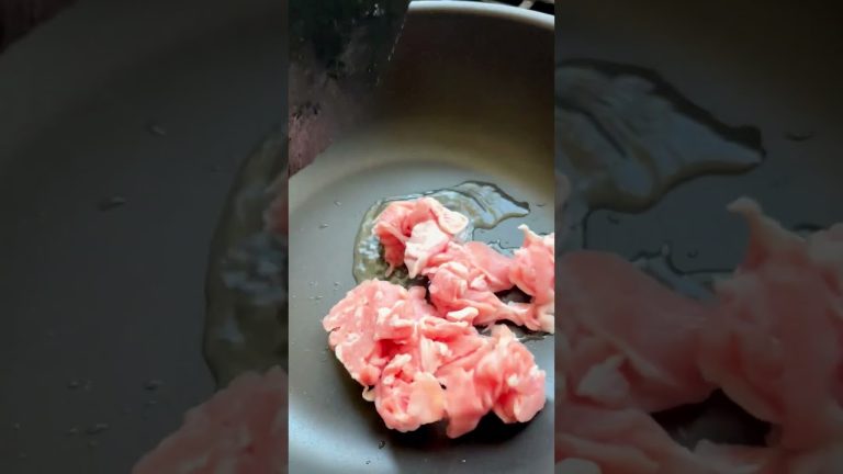 Japanese Ginger Pork Stir Fry #shorts